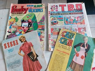 Tebeos antiguos : Lily, Sisi, TBO, Pumby