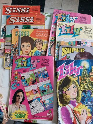 Tebeos antiguos : Lily, Sisi, TBO, Pumby