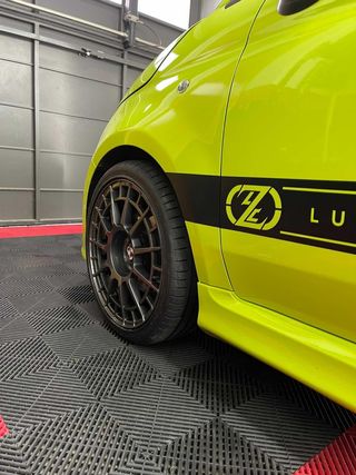 Abarth Llantas Mak 17" Negro Brillo 4x98