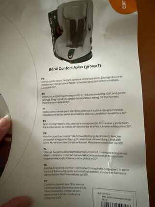 Funda de silla de bebe