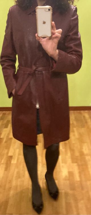 Levita de piel autentica Phantalacca