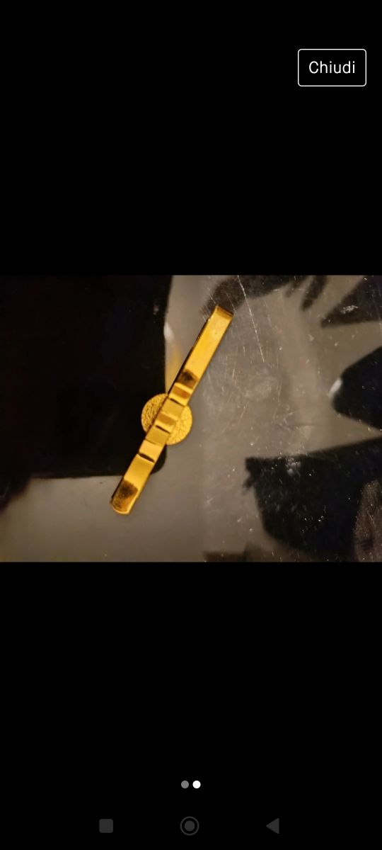 Fermacravatte nave Cassiopea