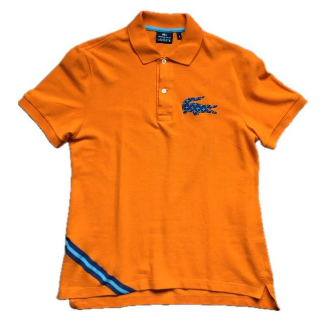 Lacoste Orange Polo, Taglia M, Usata, Condizioni O