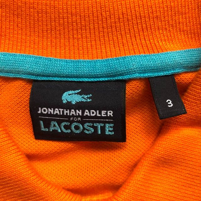Lacoste Orange Polo, Taglia M, Usata, Condizioni O