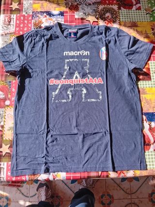 *T-shirt Bologna #conquistAtA Blu 