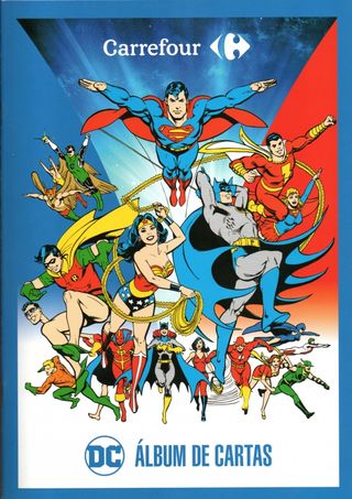 Cromos DC Superheroes Carrefour