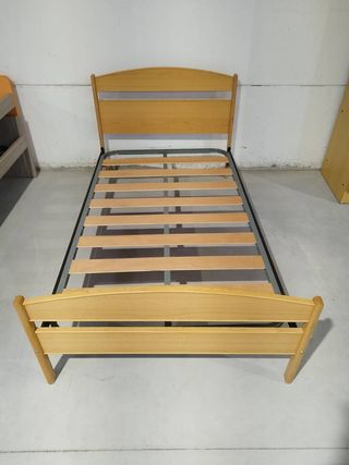 CAMA DE 90X190 CON SOMIER