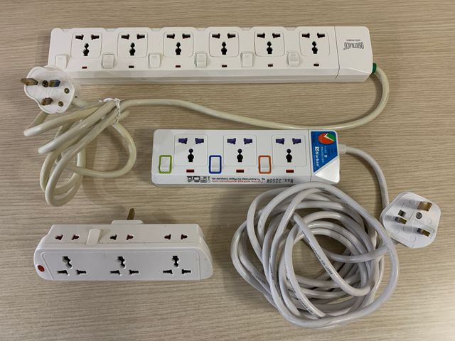 Prolunghe elettriche multipresa inglesi