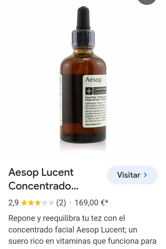 Suero Aésop Lucent Facial Concentral