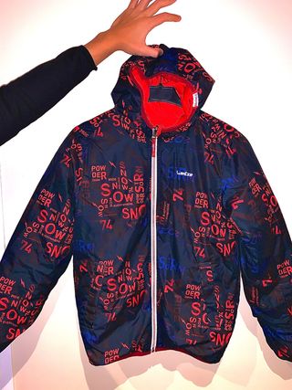 Chaqueta nieve esquí reversible 