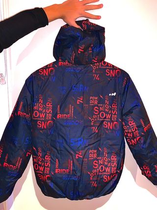 Chaqueta nieve esquí reversible 