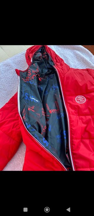 Chaqueta nieve esquí reversible 