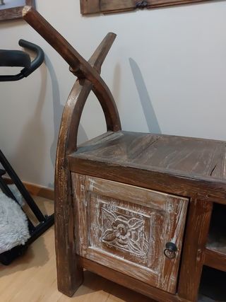 Sofá mueble rústico 