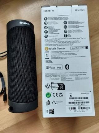 Altavoz Sony Extra Bass SRSXB23