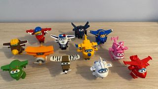 COLECCION COMPLETA AVIONES TRANSFORMABLES