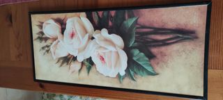 coppia di due bellissimi quadretti su polistirolo