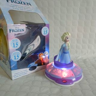 Lámpara luz y sonido Frozen