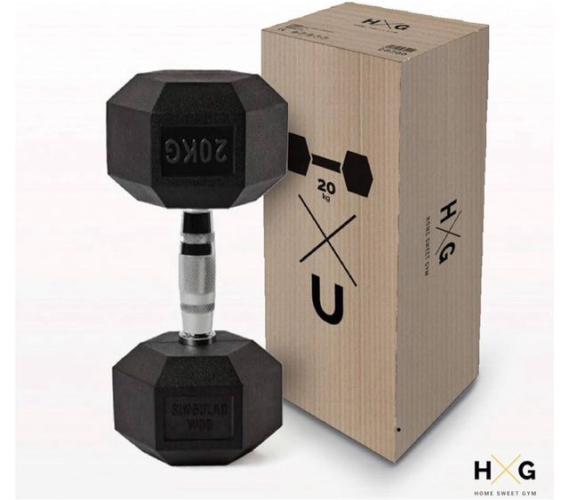 Mancuerna 20 KG de Hierro Fundido (2 disponibles)