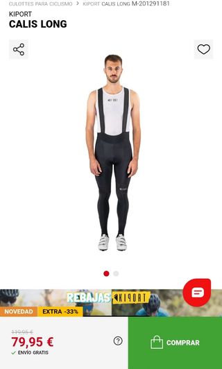 Culotte Kiport Calís Largo Negro