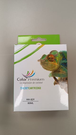 Cartucho tinta para HP HH-82Y amarillo