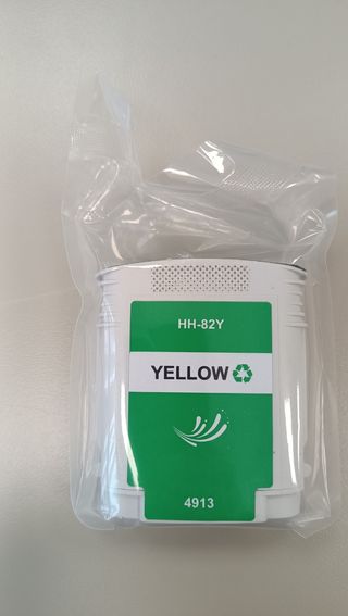 Cartucho tinta para HP HH-82Y amarillo