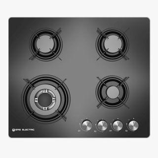 Encimera de Gas eas elactric 60 cm 4 fuegos