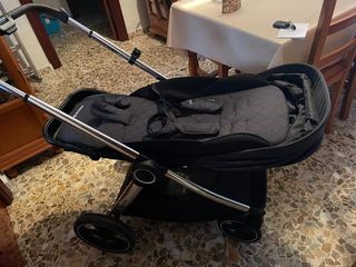 Carro de paseo+Capazo+juego de sábanas 