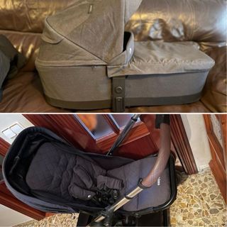 Carro de paseo+Capazo+juego de sábanas 