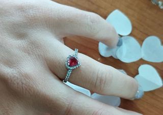 Anillo corazon