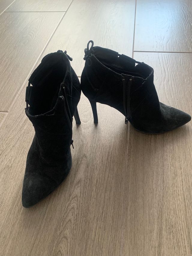 botines negro ante gloria ortiz talla 39