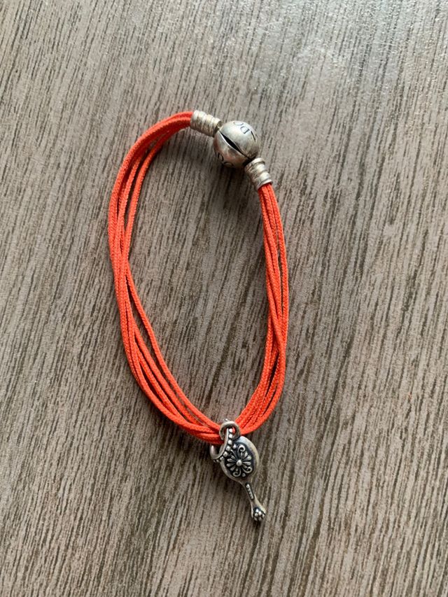 pulsera pandora naranja