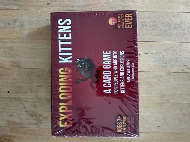 Juego Exploding Kittens en inglés