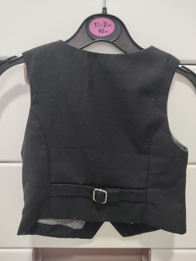 Gilet nero per bambino