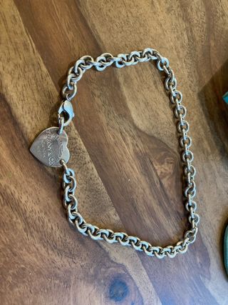 collar corazon plata tiffany and co