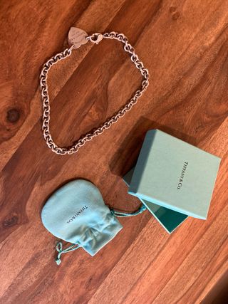 collar corazon plata tiffany and co