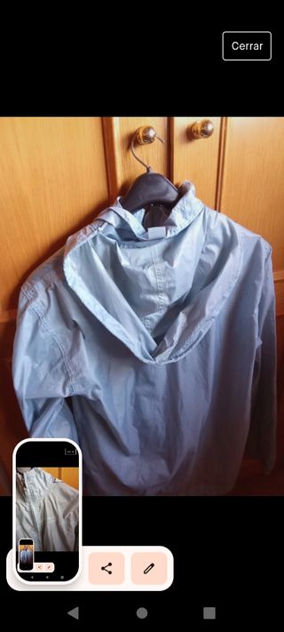 Cortavientos Quechua, talla M