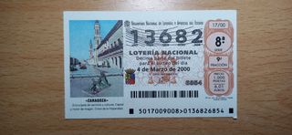 ZARAGOZA (10) décimos y cupones