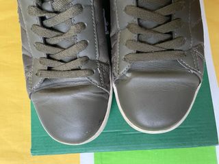 zapatillas Lacoste cuero verde