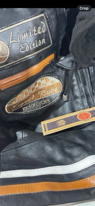 S3 Talla M Chaqueta Moto Hombre en Cuero 58 Gents