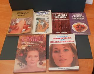 6 libros de autoayuda y masaje 2.50