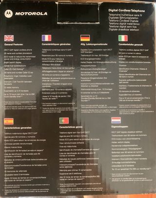 teléfono inalambrico Motorola