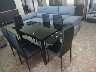OFERTA MESA EXTENSIBLE + 6 SILLAS