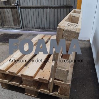 Sofa Palet NUEVO perfecto para tu jardin.