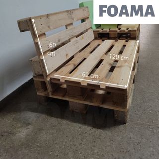 Sofa Palet NUEVO perfecto para tu jardin.