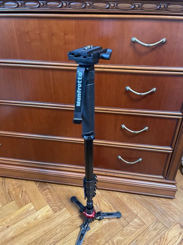 MANFROTTO MONOPIE VIDEO XPRO CON  ZAPATA 577