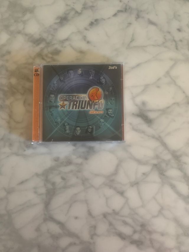 cd operacion triunfo primera edicion 2001
