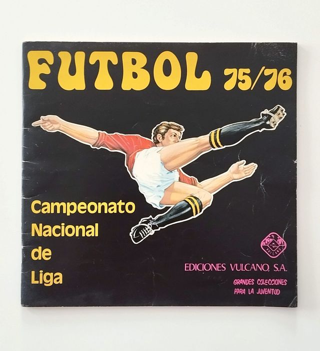 Albúm de cromos FUTBOL 75/76 Campeonato de Liga