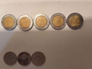 Monete straniere e lire italiane