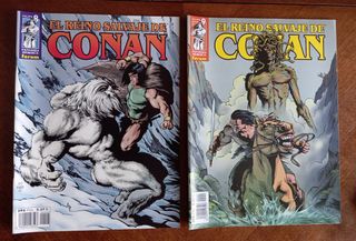 EL REINO SALVAJE DE CONAN LOTE 16 CÓMICS