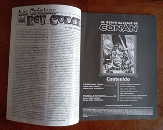 EL REINO SALVAJE DE CONAN LOTE 16 CÓMICS